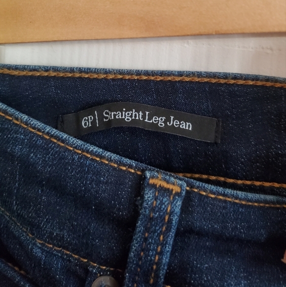 Talbots Straight Leg Jeans - Venus Wash Size 6P - Picture 7 of 8